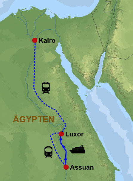 Reisekarte Reisekarte